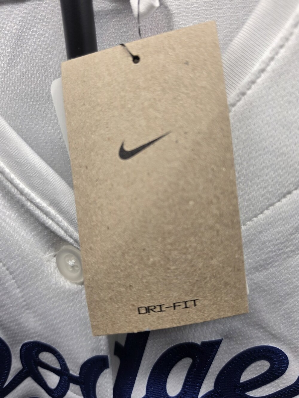 Title: NWT Nike Los Angeles Dodgers Women's XL White Baseball Jersey Blank MLB - Picture 5 of 7